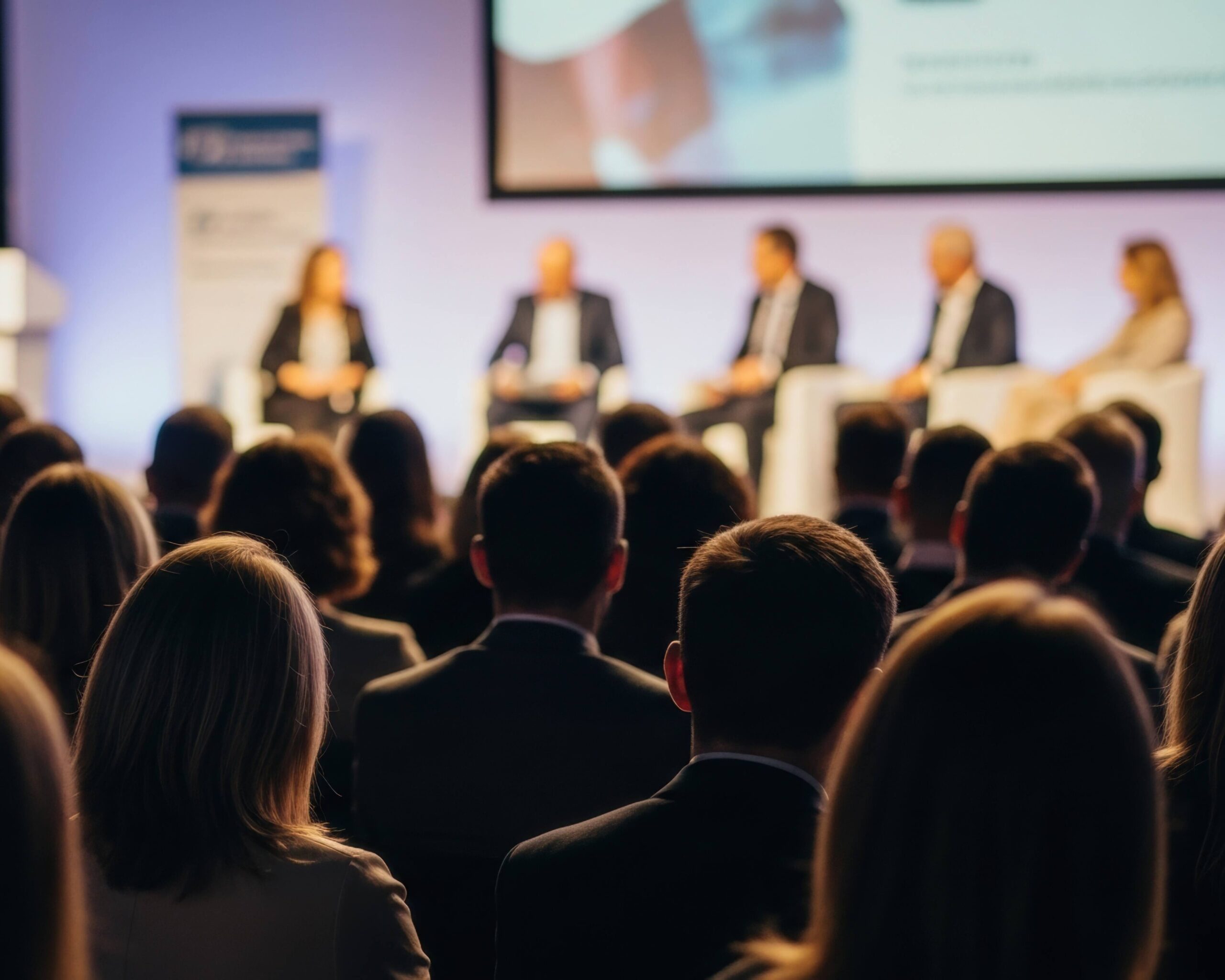 Karen speak on panel discussions